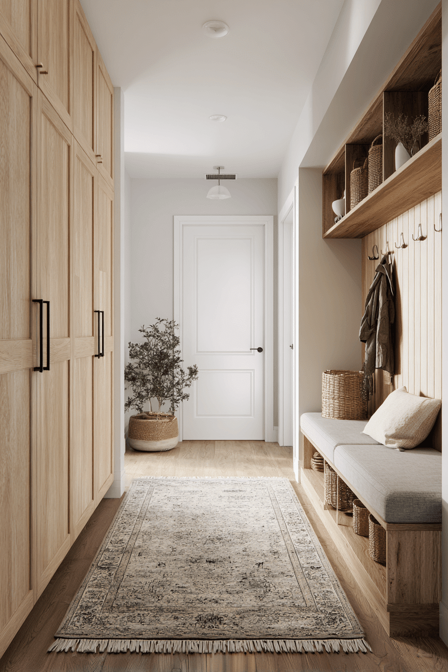 27 Japandi Mudroom Ideas That Will Make Coming Home Feel Like a Breath of Fresh Air 19 27 Japandi Mudroom Ideas That Will Make Coming Home Feel Like a Breath of Fresh Air