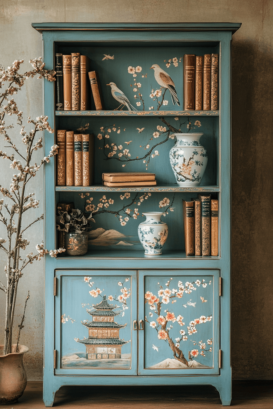 27 Antique Bookshelf Ideas That Will Make Your Home Library Look Like a Masterpiece 19 27 Antique Bookshelf Ideas That Will Make Your Home Library Look Like a Masterpiece