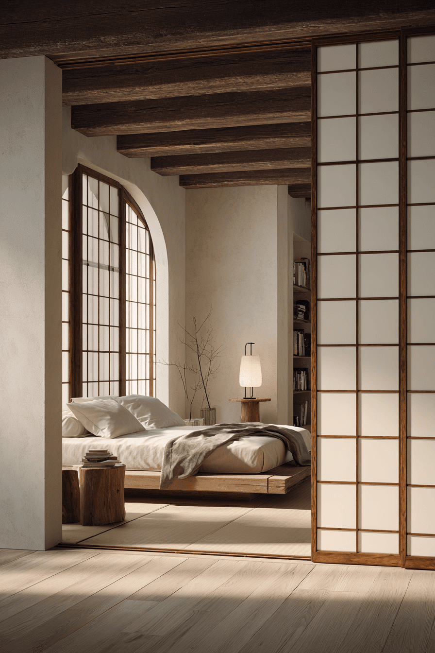 27 Japanese Bedroom Ideas That Will Transform Your Sleep Into Pure Serenity 19 27 Japanese Bedroom Ideas That Will Transform Your Sleep Into Pure Serenity