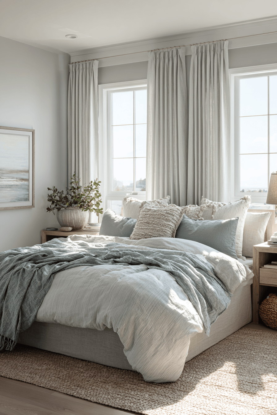 27 Coastal Master Bedroom Ideas That Will Make You Feel Like Youre on Vacation