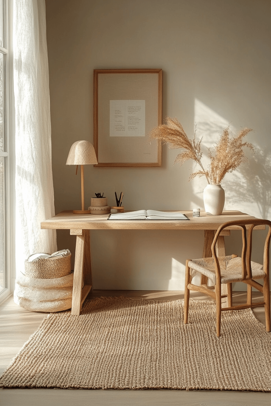 27 Japandi Office Ideas That Will Transform Your Workspace Into a Sanctuary of Focus