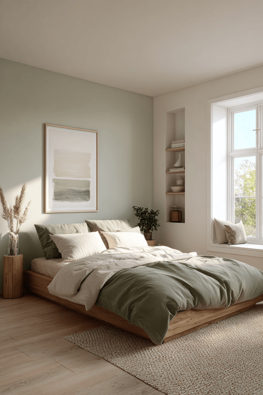 27 Sage Green Farmhouse Bedroom Ideas That Will Transform Your Sleep Sanctuary 2 27 Sage Green Farmhouse Bedroom Ideas That Will Transform Your Sleep Sanctuary