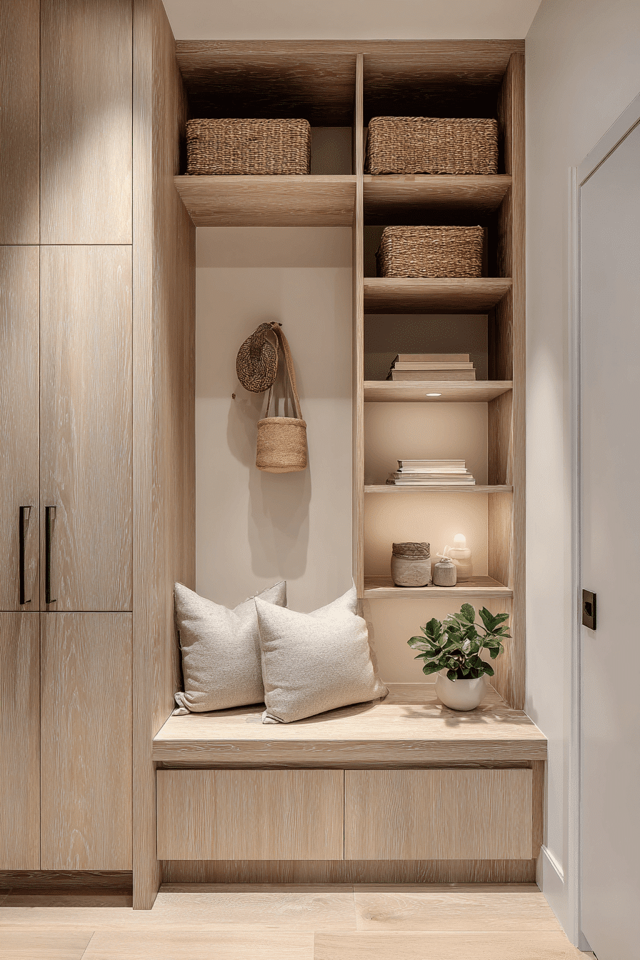 27 Japandi Mudroom Ideas That Will Make Coming Home Feel Like a Breath of Fresh Air