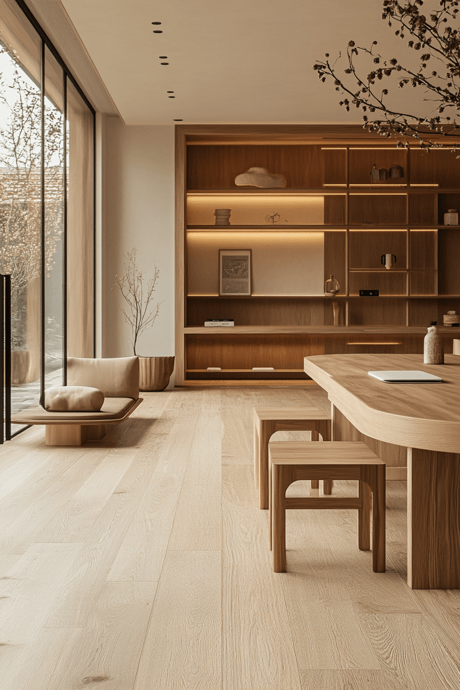 27 Japandi Office Ideas That Will Transform Your Workspace Into a Sanctuary of Focus 20 27 Japandi Office Ideas That Will Transform Your Workspace Into a Sanctuary of Focus