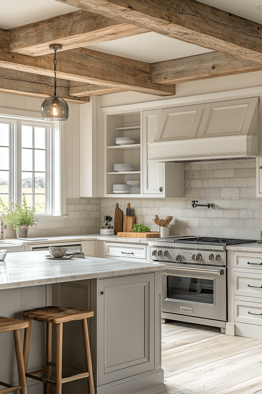 27 Farmhouse Kitchen Decor Ideas That Will Transform Your Space Into a Rustic Haven 20 27 Farmhouse Kitchen Decor Ideas That Will Transform Your Space Into a Rustic Haven