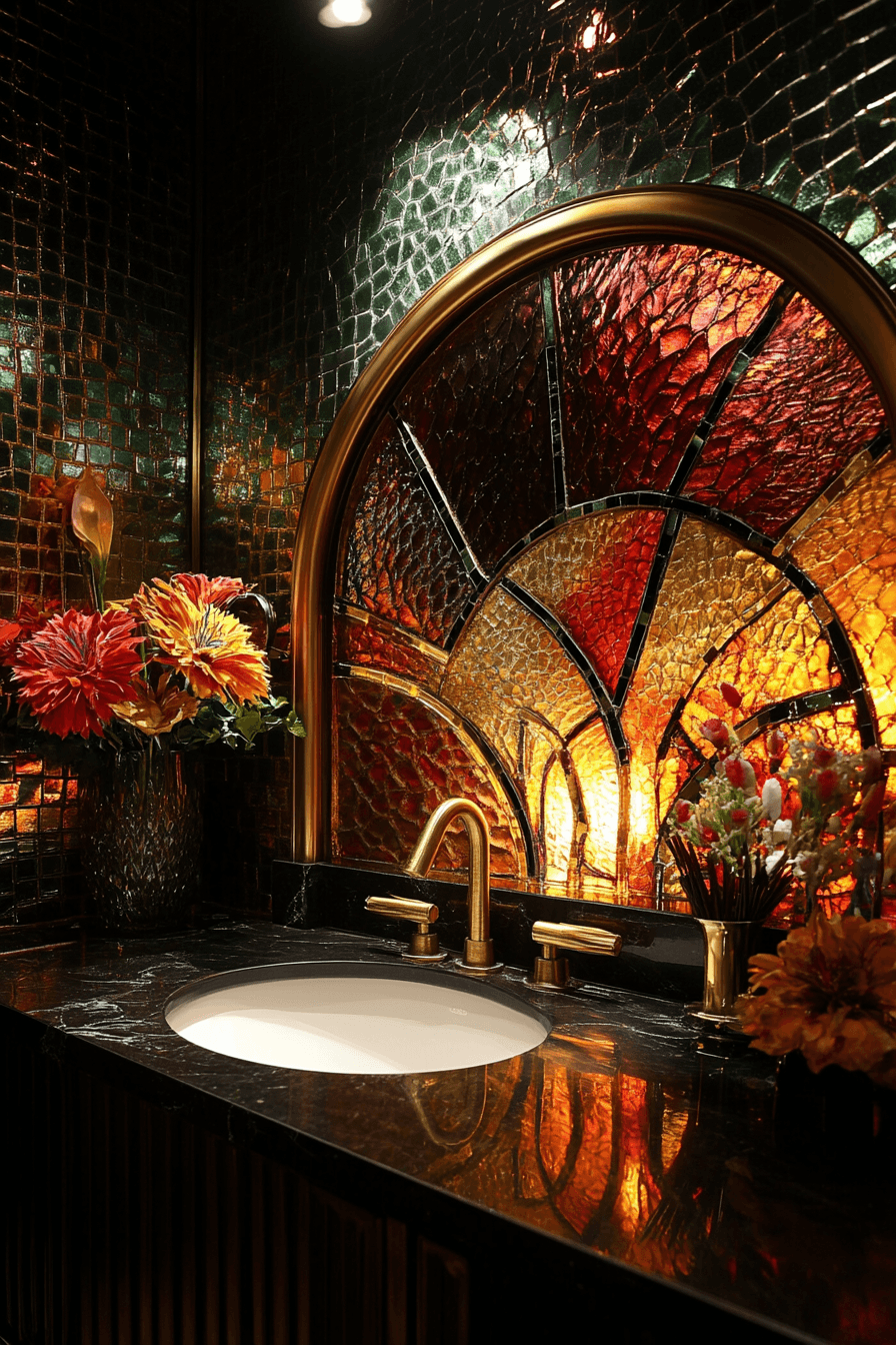 27 Powder Room Ideas That Will Turn Your Tiny Bathroom Into a Showstopping Retreat 21 27 Powder Room Ideas That Will Turn Your Tiny Bathroom Into a Showstopping Retreat