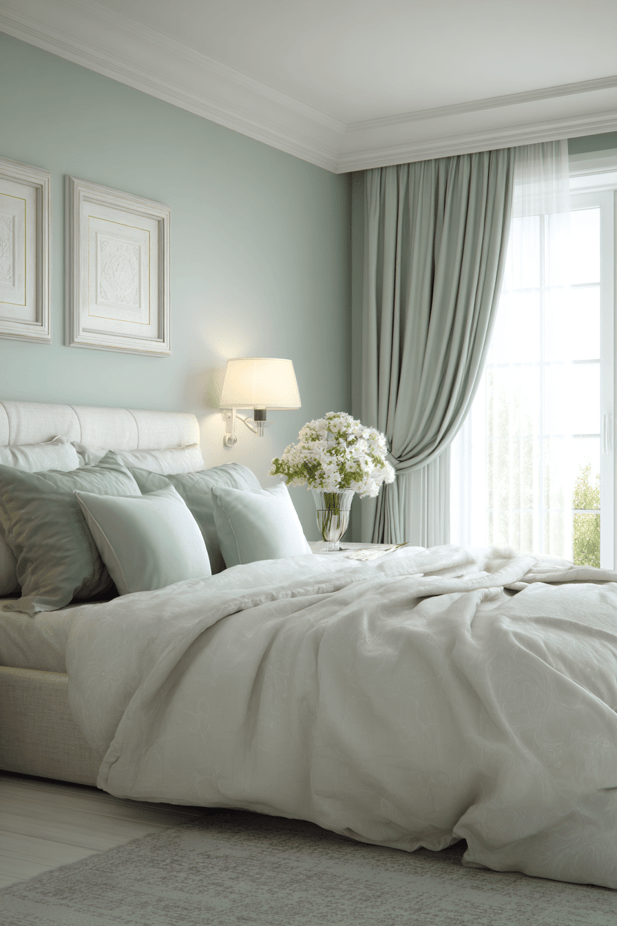 27 Sage Green Farmhouse Bedroom Ideas That Will Transform Your Sleep Sanctuary 21 27 Sage Green Farmhouse Bedroom Ideas That Will Transform Your Sleep Sanctuary