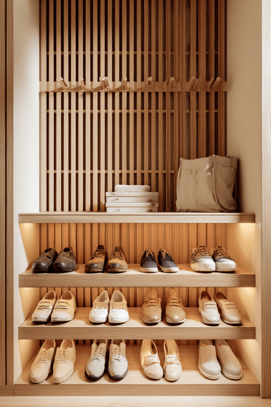 27 Japandi Mudroom Ideas That Will Make Coming Home Feel Like a Breath of Fresh Air 22 27 Japandi Mudroom Ideas That Will Make Coming Home Feel Like a Breath of Fresh Air