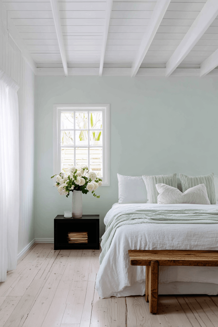 27 Sage Green Farmhouse Bedroom Ideas That Will Transform Your Sleep Sanctuary 24 27 Sage Green Farmhouse Bedroom Ideas That Will Transform Your Sleep Sanctuary