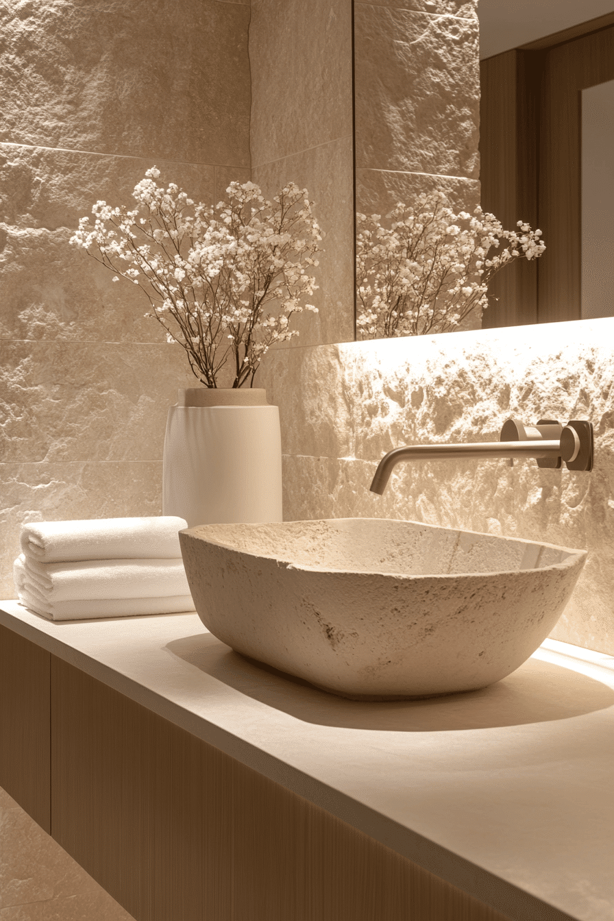 27 Powder Room Ideas That Will Turn Your Tiny Bathroom Into a Showstopping Retreat 25 27 Powder Room Ideas That Will Turn Your Tiny Bathroom Into a Showstopping Retreat