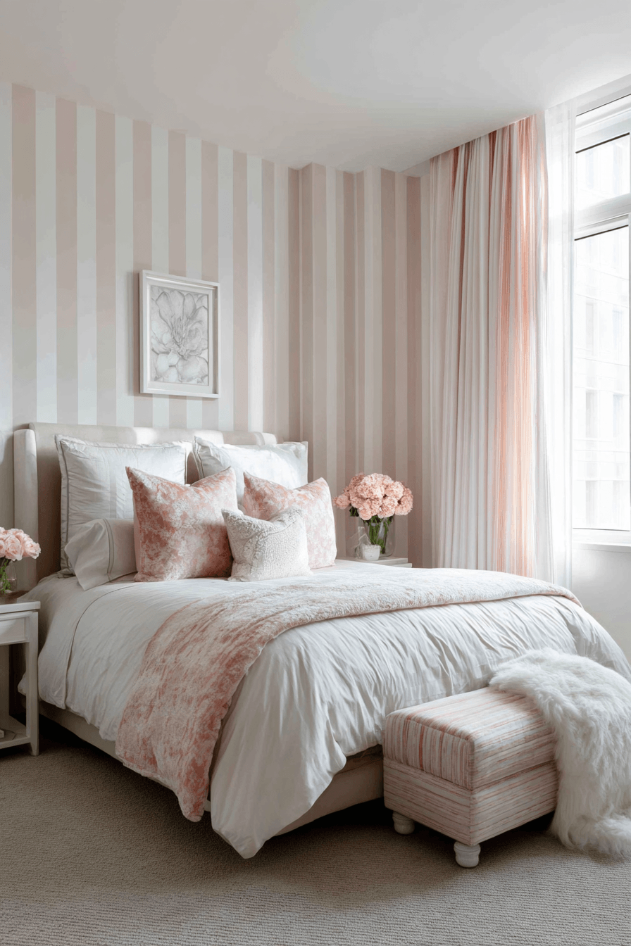 27 Feminine Bedroom Ideas That Will Transform Your Space Into a Dreamy Sanctuary 25 27 Feminine Bedroom Ideas That Will Transform Your Space Into a Dreamy Sanctuary