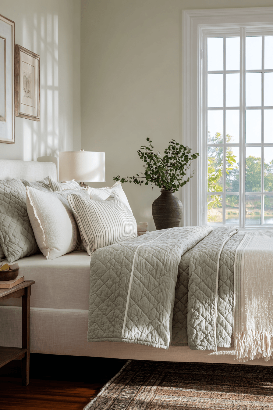 27 Sage Green Farmhouse Bedroom Ideas That Will Transform Your Sleep Sanctuary 27 27 Sage Green Farmhouse Bedroom Ideas That Will Transform Your Sleep Sanctuary