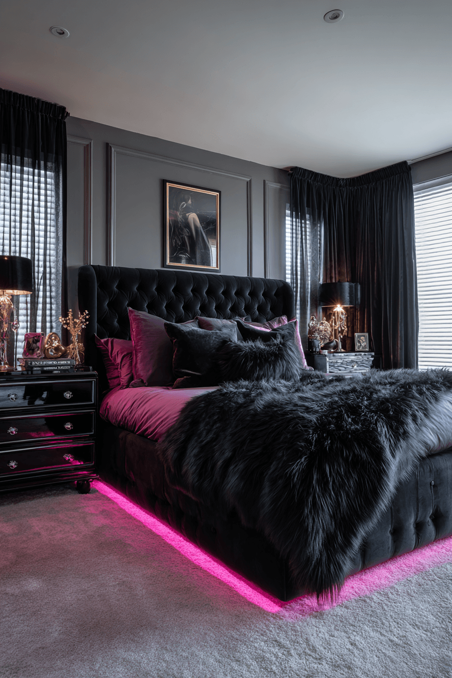 27 Baddie Bedroom Ideas That Are Bold and Beautiful 3 27 Baddie Bedroom Ideas That Are Bold and Beautiful