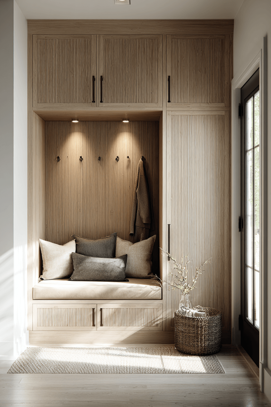 27 Japandi Mudroom Ideas That Will Make Coming Home Feel Like a Breath of Fresh Air 4 27 Japandi Mudroom Ideas That Will Make Coming Home Feel Like a Breath of Fresh Air