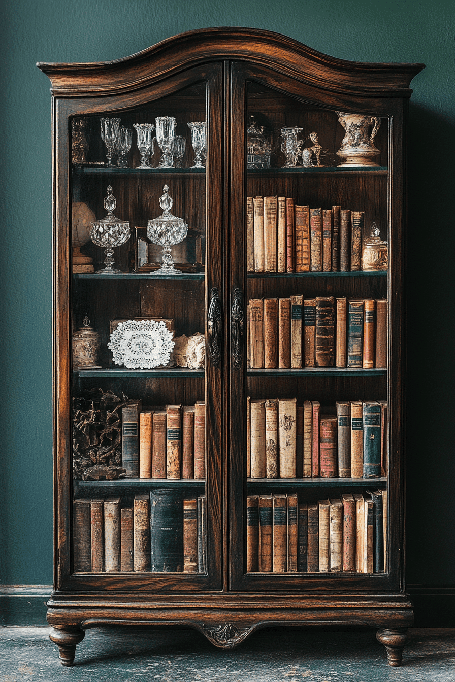 27 Antique Bookshelf Ideas That Will Make Your Home Library Look Like a Masterpiece 4 27 Antique Bookshelf Ideas That Will Make Your Home Library Look Like a Masterpiece