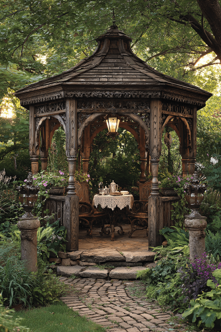 27 Antique Yard Decor Ideas That Will Turn Your Garden Into a Storybook Escape 4 27 Antique Yard Decor Ideas That Will Turn Your Garden Into a Storybook Escape