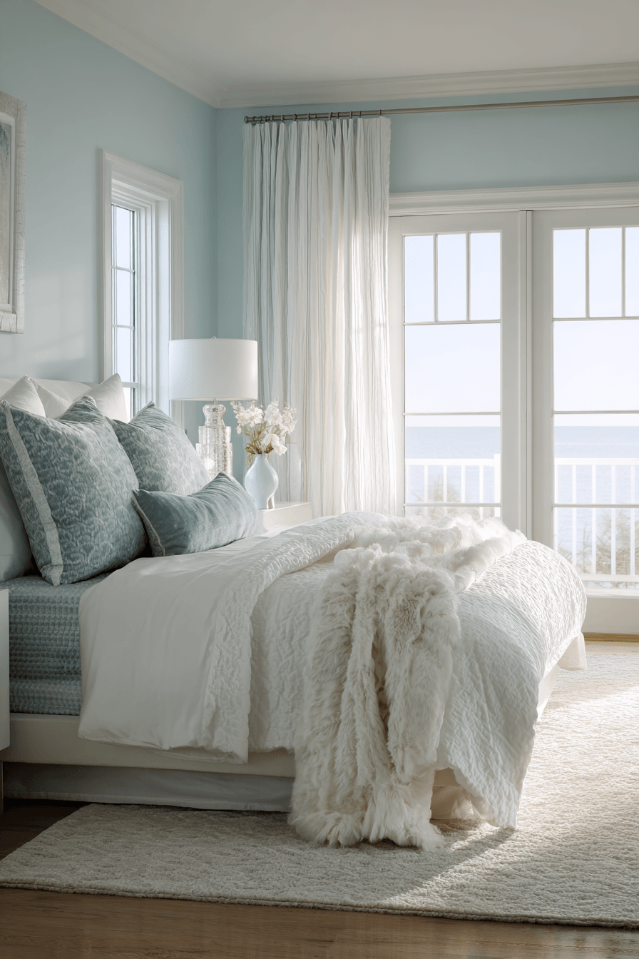 27 Coastal Master Bedroom Ideas That Will Make You Feel Like Youre on Vacation 6 27 Coastal Master Bedroom Ideas That Will Make You Feel Like Youre on Vacation