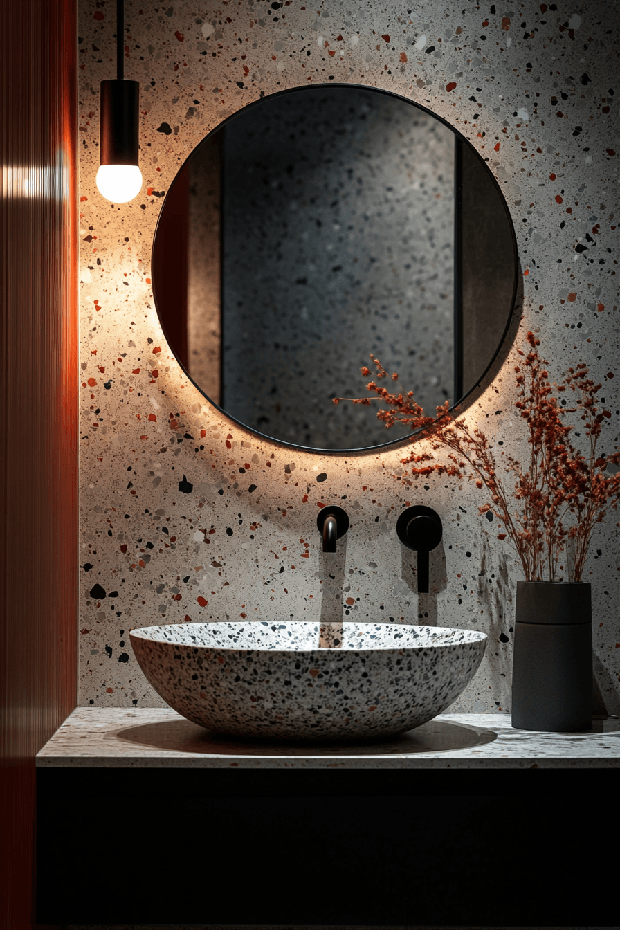 27 Powder Room Ideas That Will Turn Your Tiny Bathroom Into a Showstopping Retreat 6 27 Powder Room Ideas That Will Turn Your Tiny Bathroom Into a Showstopping Retreat