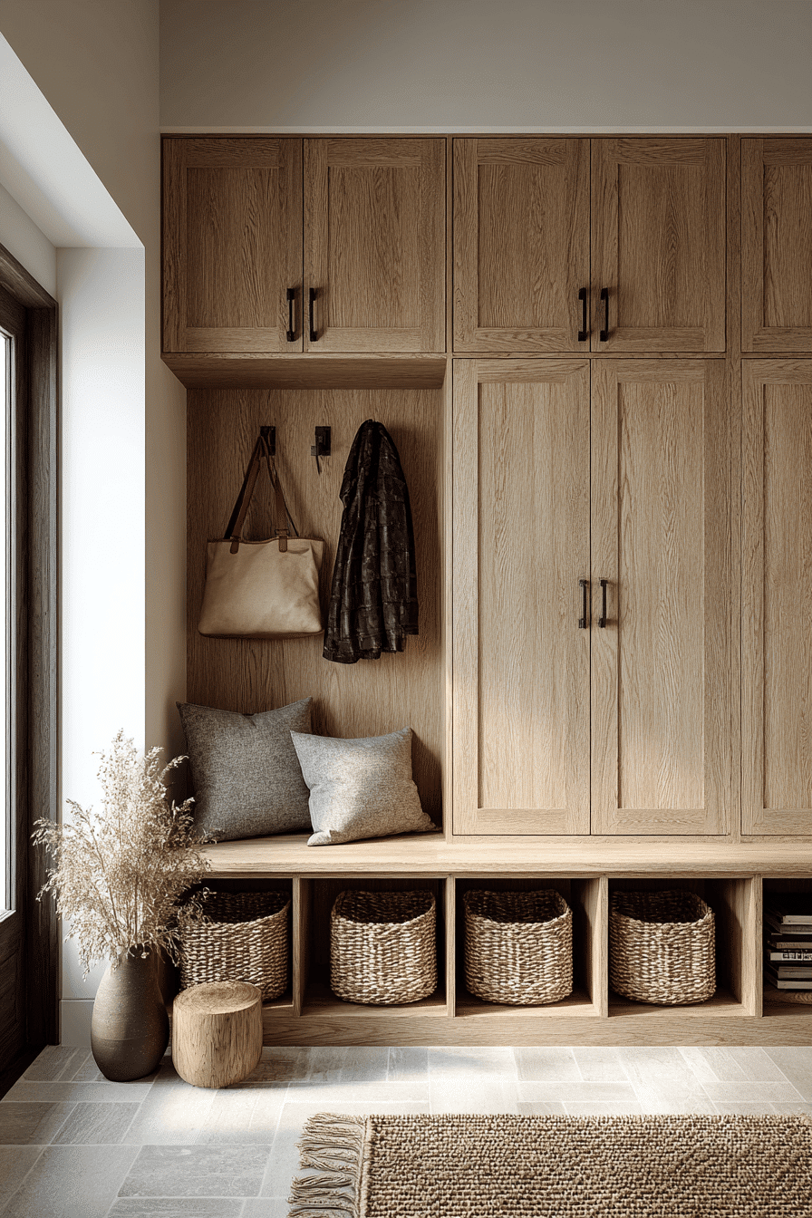 27 Japandi Mudroom Ideas That Will Make Coming Home Feel Like a Breath of Fresh Air 6 27 Japandi Mudroom Ideas That Will Make Coming Home Feel Like a Breath of Fresh Air