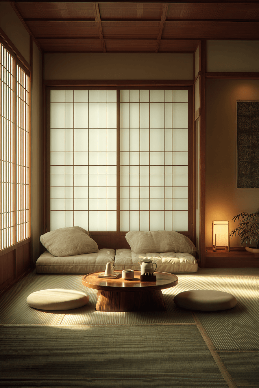 27 Japanese Living Room Ideas That Will Transform Your Home Into a Zen Sanctuary 7 27 Japanese Living Room Ideas That Will Transform Your Home Into a Zen Sanctuary