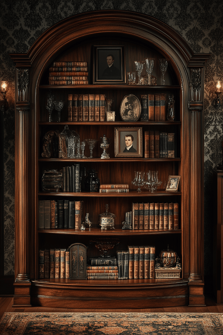 27 Antique Bookshelf Ideas That Will Make Your Home Library Look Like a Masterpiece 7 27 Antique Bookshelf Ideas That Will Make Your Home Library Look Like a Masterpiece