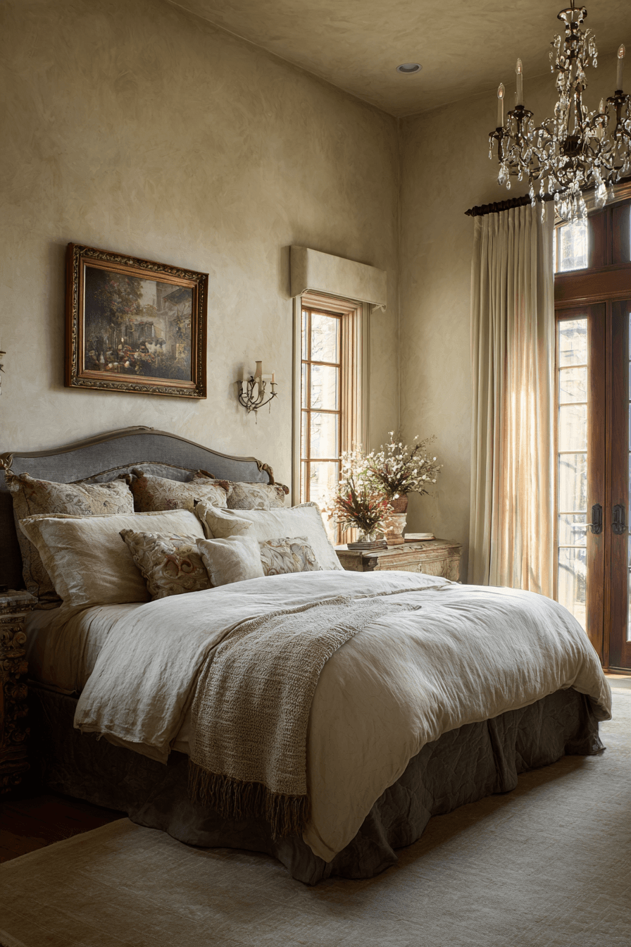 27 Antique Bedroom Ideas That Will Transport You to a More Elegant Era 8 27 Antique Bedroom Ideas That Will Transport You to a More Elegant Era