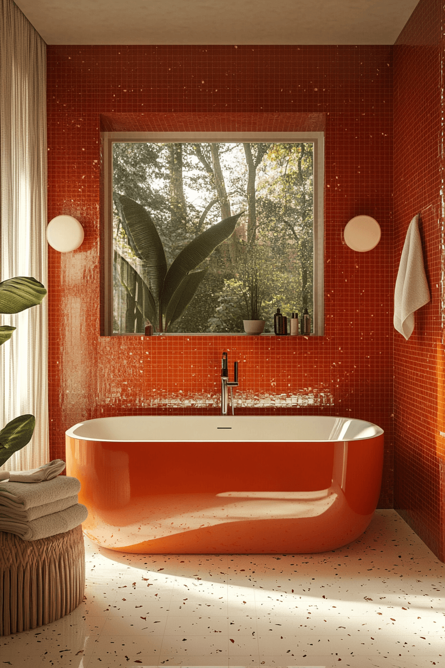27 70s Bathroom Ideas That Will Make You Want to Groove While You Get Ready 9 27 70s Bathroom Ideas That Will Make You Want to Groove While You Get Ready