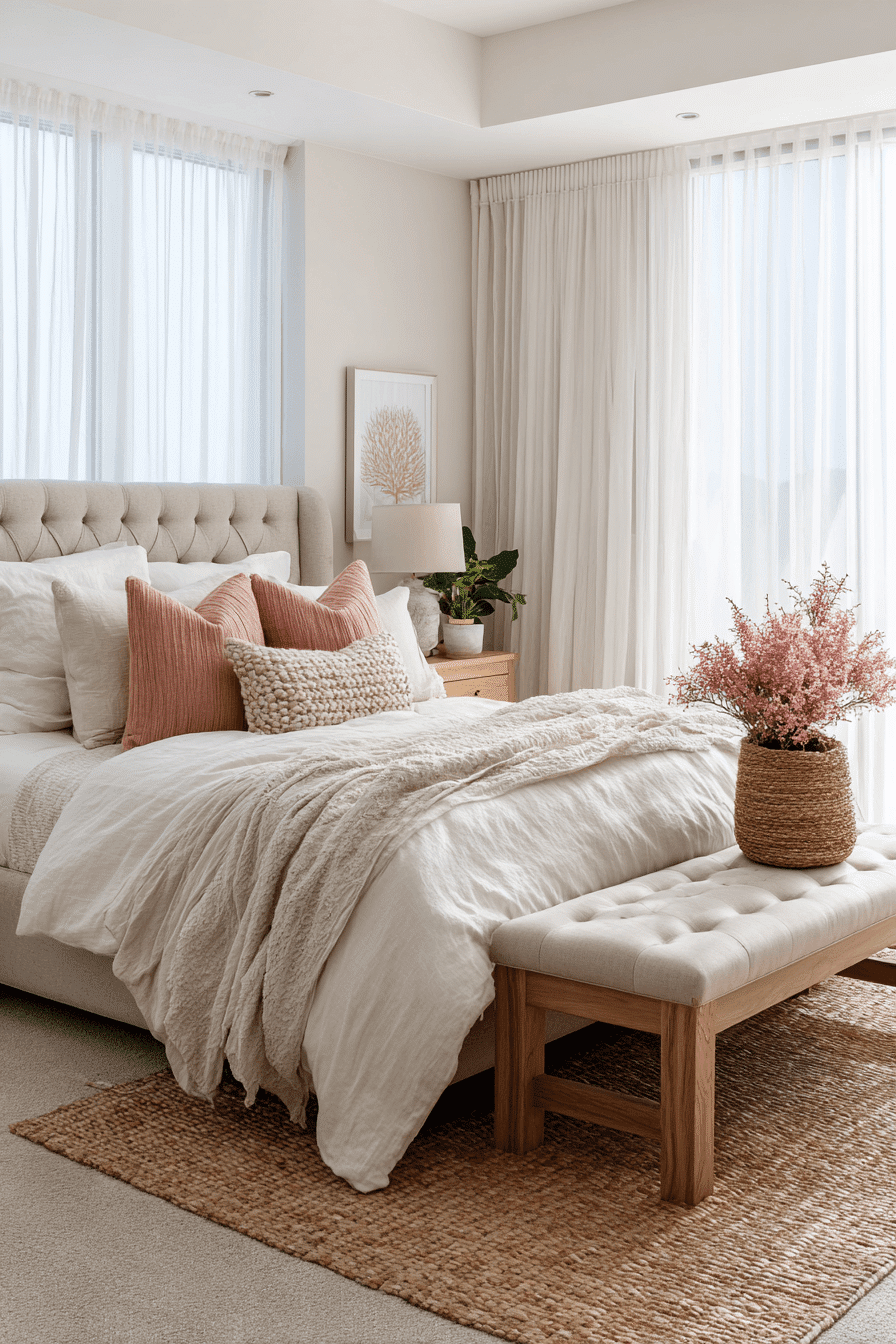 27 Coastal Master Bedroom Ideas That Will Make You Feel Like Youre on Vacation 9 27 Coastal Master Bedroom Ideas That Will Make You Feel Like Youre on Vacation