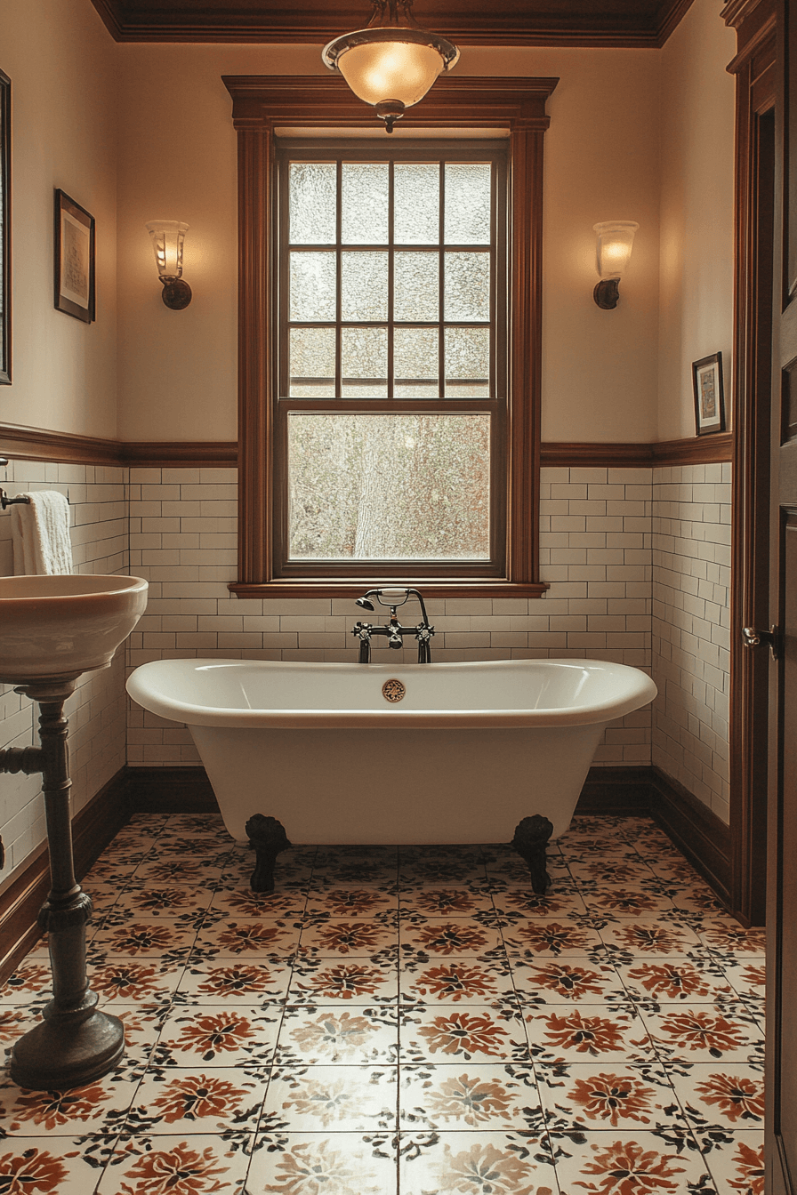 27 Victorian Bathroom Ideas That Will Transport You to a Timeless Era of Elegance 9 27 Victorian Bathroom Ideas That Will Transport You to a Timeless Era of Elegance